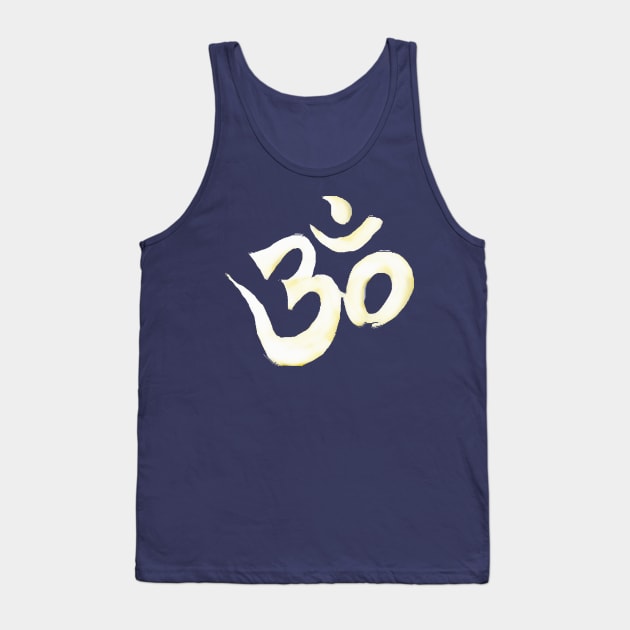 OM Symbol Aum Mantra Sanskrit Tank Top by PlanetMonkey